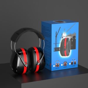 Protective Industrial 31dB NRR Ear Muff Protection Adjustable Foldable