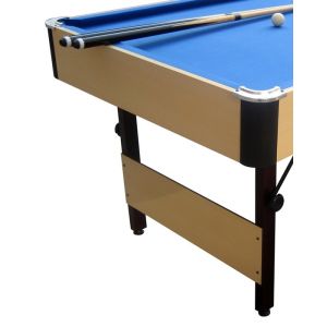 Promotional 6 Ft Billiard Table , Bar Size Pool Table With Folding Leg Ball