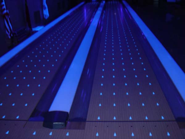 Upgrade Your Bowling Alley with Latest Design Synthetic Lanes in Various Glow Patterns