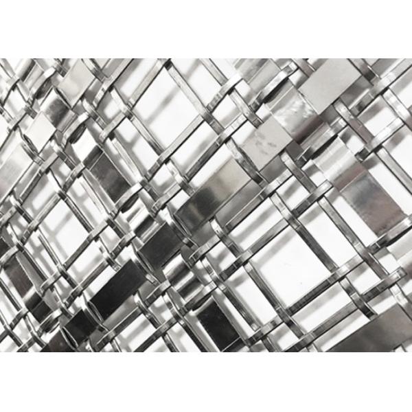 Buy Stainless Steel 10mm Decorative Metal Mesh For Cladding at wholesale prices