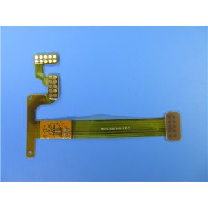 Multilayer Flexible Printed Circuit 4-layer FPC on Polyimide With FR4 Stiffener