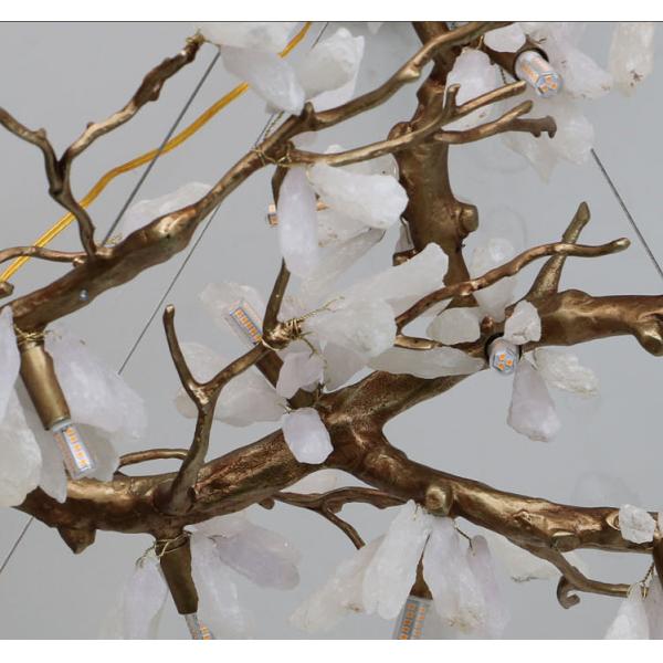 CE ISO9001 High End Custom Pendant Lights 10m2 To 15m2 Tree Branch Pendant Lights