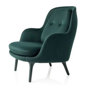 Ro Lounge Velvet Chair hotel lobby armchair fabric leather chair