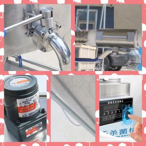 500L No Rust stainless steel pasteurizer Machine With Advanced Technology