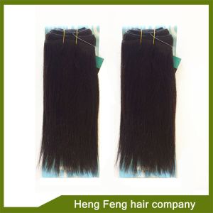 Quality Kanekalon Synthetic Hair Wigs Silky Straight Hair Weave For Black Women for sale