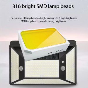 800lm Solar Motion Sensor Wall Light