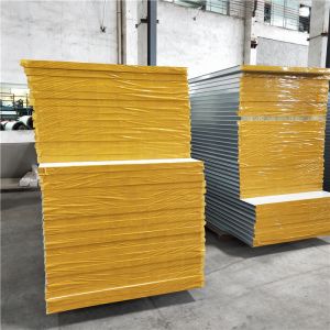 sandwich panel 1150mm rock wool wall board for fast assemble prefa buildings