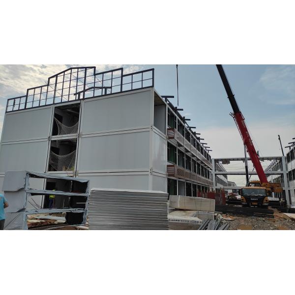 Fully Assembled 20Ft 40Ft Two Story Casa Flat Pack Luxury Prefab Portable Living Containers Floating Houses