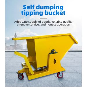 Forklift Waste Tipping Bin Industrial Scrap Bins