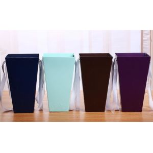 Wholesale OEM logo printing luxury customized cardboard paper packing flower