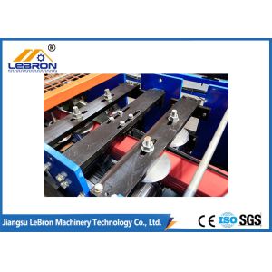 PLC 7.5Kw Metal Downspout Aluminum Profile Downpipe Machine