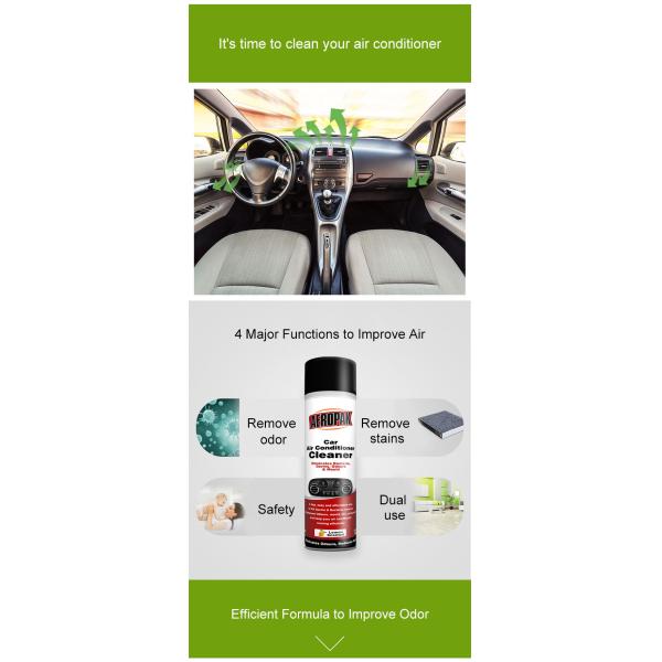 Manufactory Wholesale Air Conditioner Foam Cleaner Dust Cleaning Spray