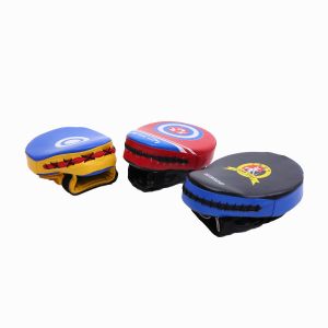 Quality Boxing PU Leather Focus Mitt , OEM TKD Taekwondo Focus Pads for sale
