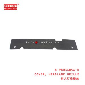 8-98034056-0 Headlamp Grille Cover For ISUZU 8980340560