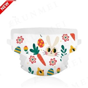 China Super Softy Disposable Baby Diaper With Glue Wetness Indicator on sale
