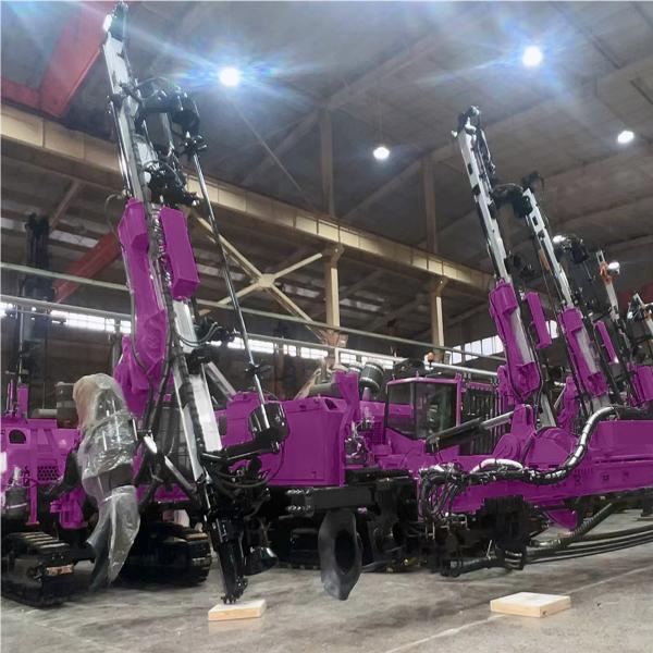 Anchor Drilling Machine High Performance Hydraulic Drill Rig Integrated Crawler Drilling Rig
