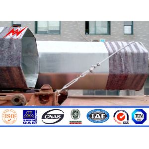 30m Galvanized Metal 10MM Power Transmission Poles