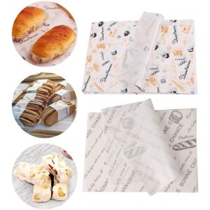 Wax Paper Food Basket Liners BBQ Picnic Greaseproof Baking Paper