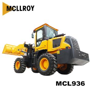 3500mm Dump Compact Front End Wheel Loader, 2000kg Rate Load Mini Front End
