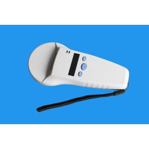 White Color Bluetooth Barcode Rfid Microchip Scanner For ID Chip Reading