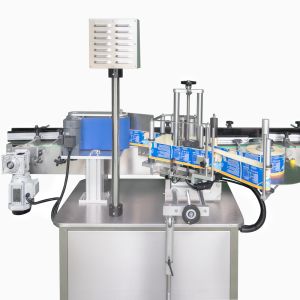 300mm Round Bottle Labeling Machine With Stainless Steel Housing