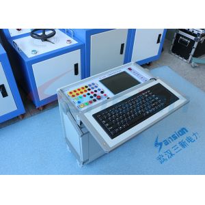 Auto Adapt Relay Protection Tester , High Precision Relay Test Equipment