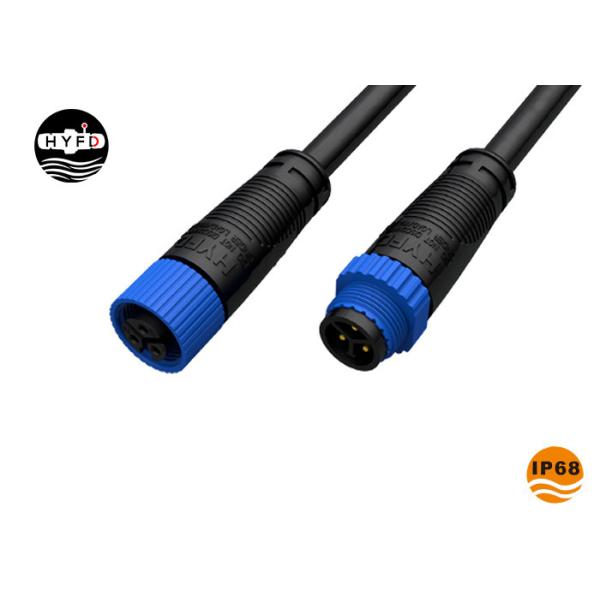 Buy 3 Pin IP68 Overmolded M15 Connector Molded With Cable at wholesale prices