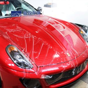 Waterproof Clear Vehicle Wrap , Scratch Resistant Invisible Auto Bra