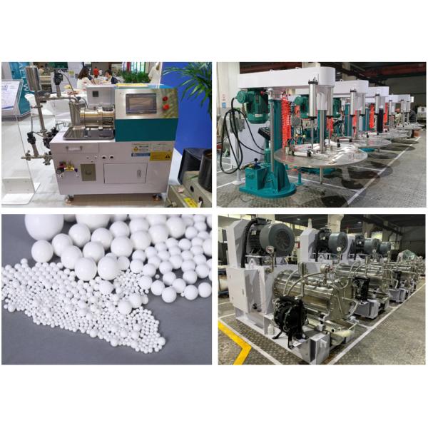 100L Wet Bead Mill For Tea Polyphenols Mushroop Nano Medicine With SiC Ceramic