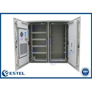 China Two Compartment 24U 3C Outdoor Wall Enclosure  on sale