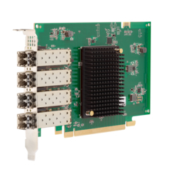China Emulex LPe35004-M2 32GFC 4-Port PCIe Gen3 Fibre Channel Adapter on sale