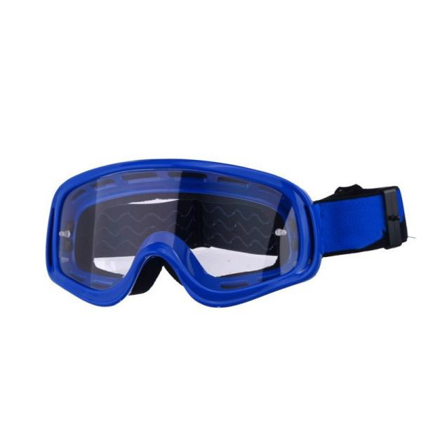 Buy Helmet Compatible Motocross Racing Goggles With Non Fog PC Lens at wholesale prices