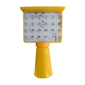 Quality Yellow Red LED Blinkers Solar Traffic Lamp Barricade Light TRAFFIC Highway Safety for sale