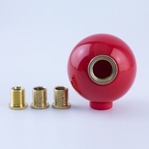 Round Billiard Gumball Shift Knob , Manual Gear Stick Shift Knob