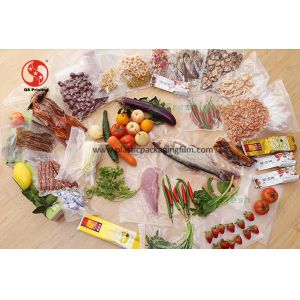 Quality Vacuum Sealed Storage Bags , ISO Moisture Proof Plastic Vacuum Seal Food Bags for sale