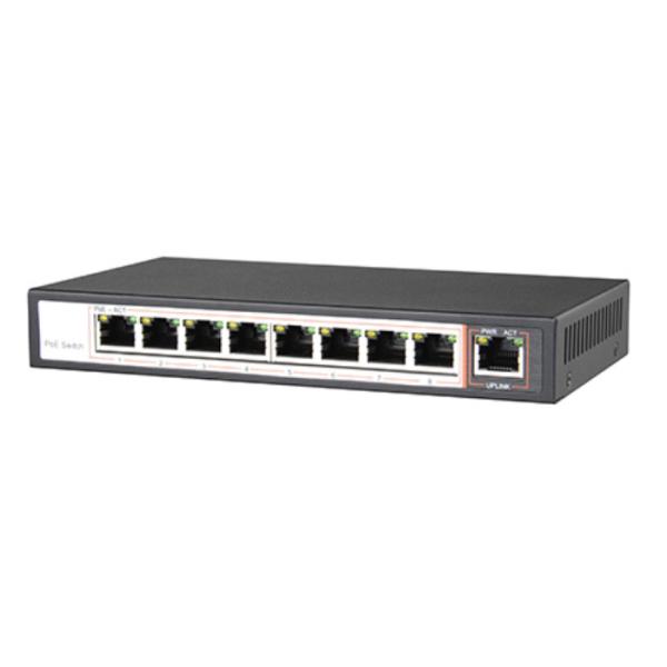 Auto Detection 8 Port Unmanaged Switch , D Link Poe Switch 8 Port