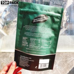 Custom Printing Resealable Doypack Food Packaging Pouches For Nuts