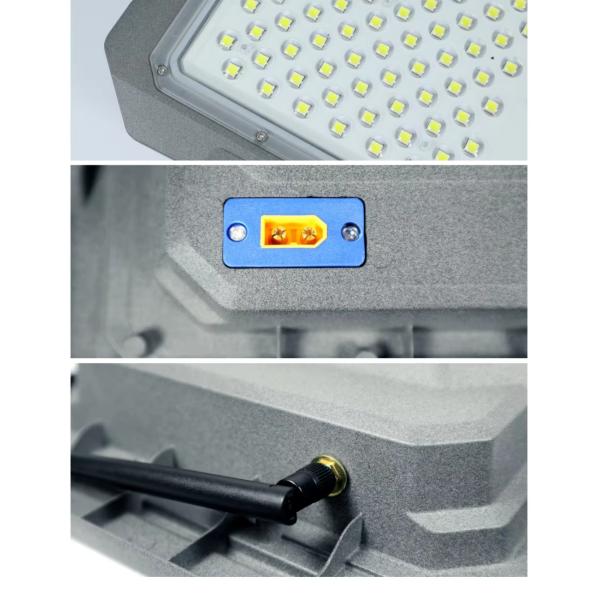 High Quality CCTV 100w 200w 300w 500w 800w Wall Security light with 1440P Camera for Outdoor use