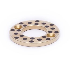 Graphite Self Lubricated Bronze Thrust Washers CuZn25A16Fe3Mn3