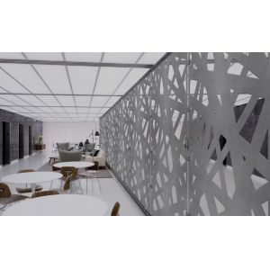 Powder Coating Aluminum Partition For Sunshades/Louver/Window Screen