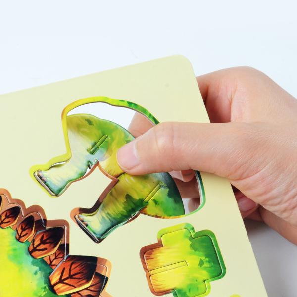 Buy Toddlers Nice Preschool Tool Educational Puzzle Toys 3D Shoes Cardboard at wholesale prices