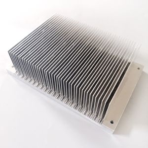 IGBT Antirust Large Aluminum Heat Sink Electronic Components Pitch 4mm