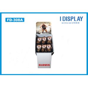 Quality Gloves Cardboard POP Displays , Free Standing Cardboard Displays Special Shape for sale