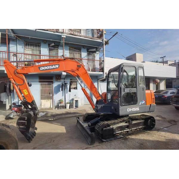 5t Used Mini Digger Doosan DH55 DH60 Crawler Excavator