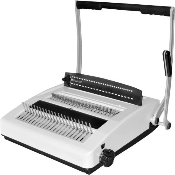 Buy Portable 500 Sheets 330mm Paper Coil Binding Machine at wholesale prices