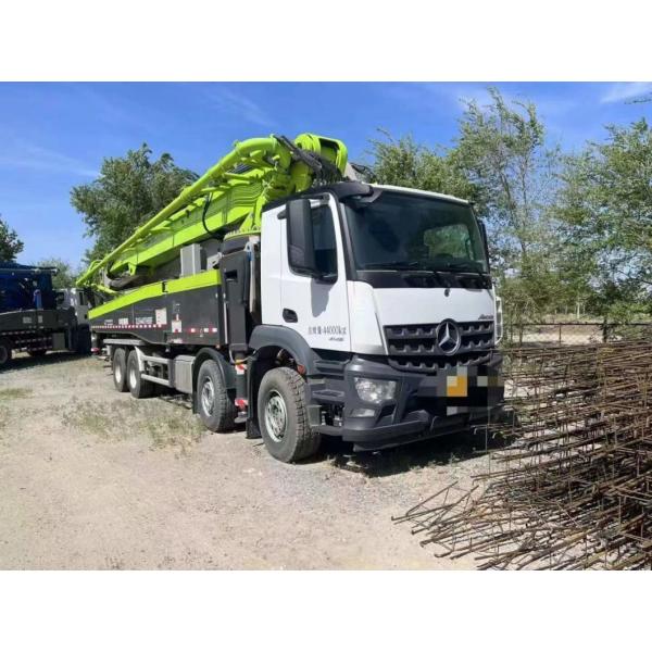23 Years Zoomlion Concrete Pump Truck 62 Meters Using Mercedes-Benz Chassis