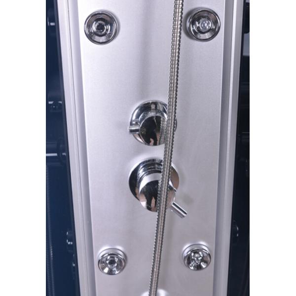 Transparent Glass Prefab Bathroom Shower Cabins Normal Temperature Storage