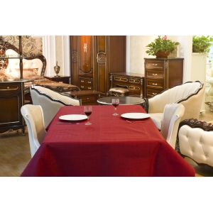 ODM 2ply Square Paper Tablecloths , 16gsm Disposable Easter Tablecloth