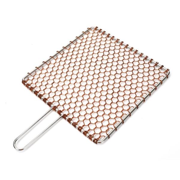 Stainless Steel BBQ Grill Mesh for Outdoor Charcoal Cooking