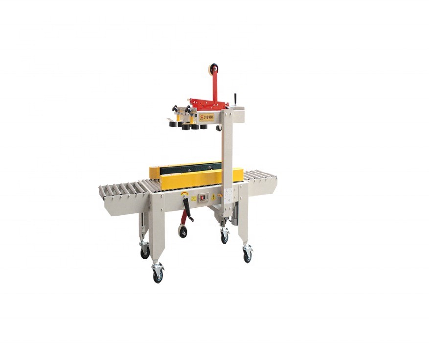 Easy To Operate Carton Sealing Machine Adhesive Tape Carton Sealer Custom For